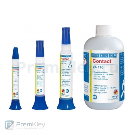 WEICON Contact VA 110 Цианоакрилатный клей (60 г)