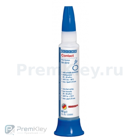 WEICON Contact VA 8312 Цианоакрилатный клей (60 г)