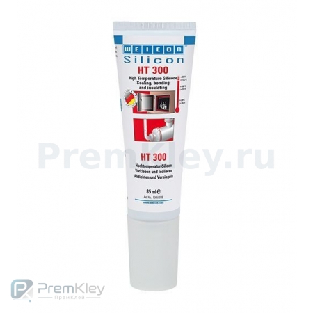 WEICON Силикон HT 300 высокотемпературный красный (85 мл)