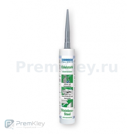 WEICON Flex 310 M Нержавеющая сталь MS-Полимер (310 мл)