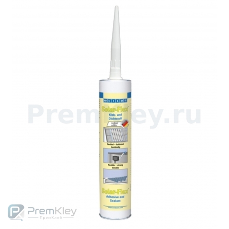 WEICON Solar-Flex MS-Полимер (290 мл) Устойчив к УФЛ, белый