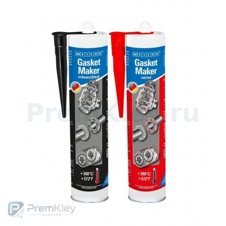 WEICON Gasket Maker. Жидкая силиконовая прокладка черная (310 мл)