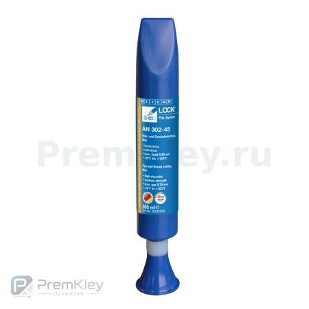 WEICONLOCK AN 302-45 Герметизация резьбовых соединений труб и фитинга (200 мл)