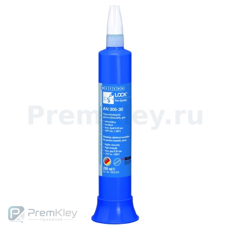 WEICONLOCK AN 306-30 Фиксатор цилиндрических узлов (200 мл) высокая вязкость, высокая сила фиксации, макс